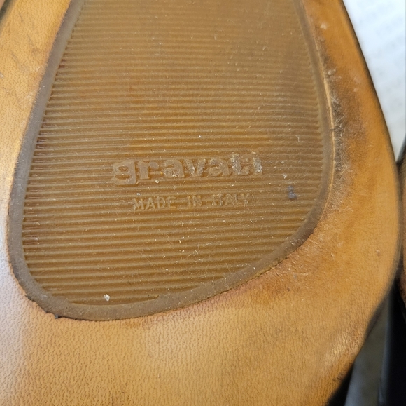 Gravati Black Suede Oxford w/ Black Patent Leather Cap Toe Size 10 - Picture 12 of 13